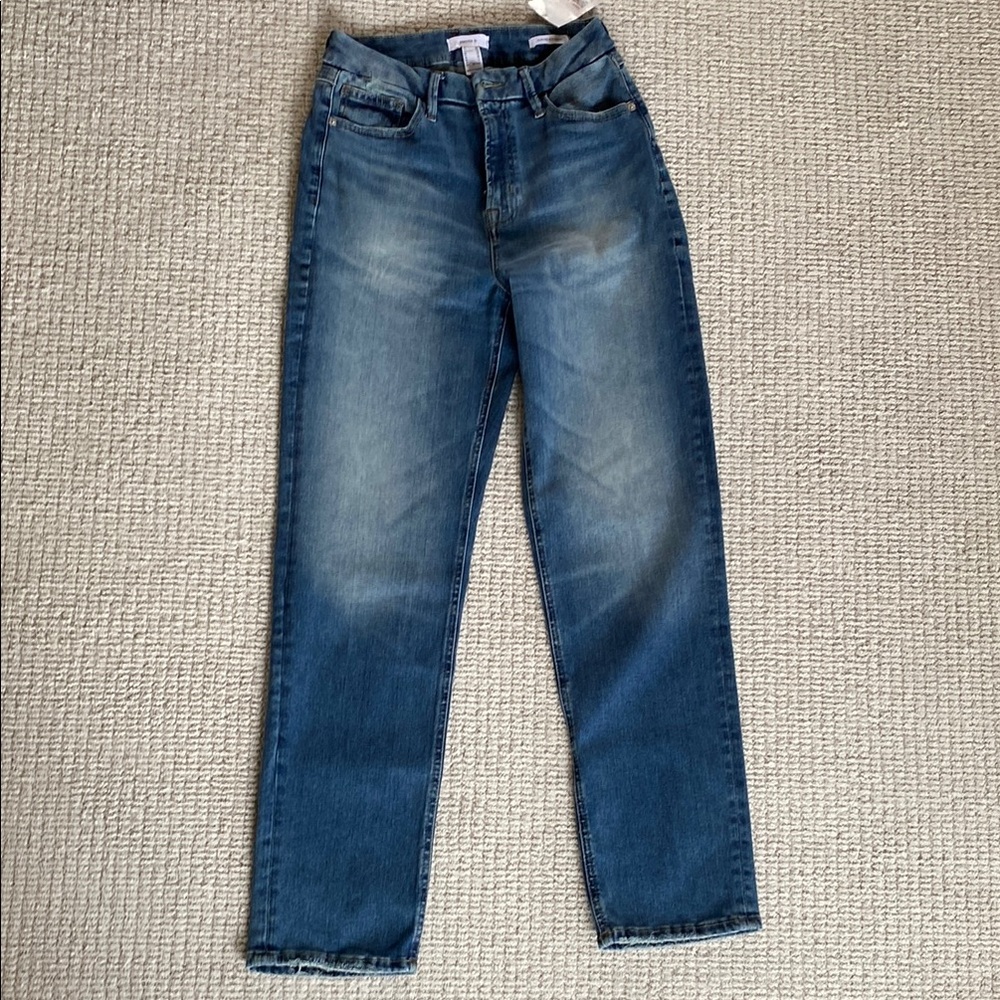 FOREVER 21 Curvy Straight Jeans